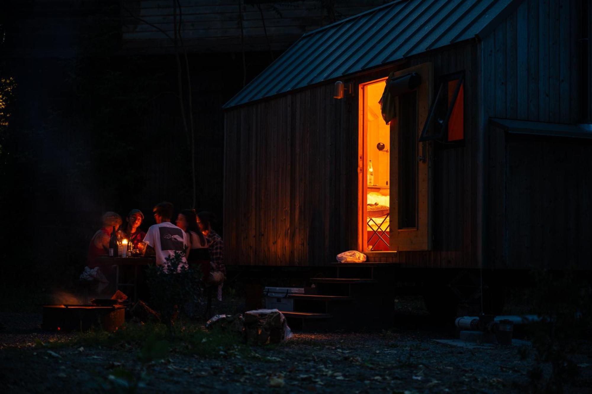 Johnson'S Beach Cabins And Campground Guerneville Extérieur photo