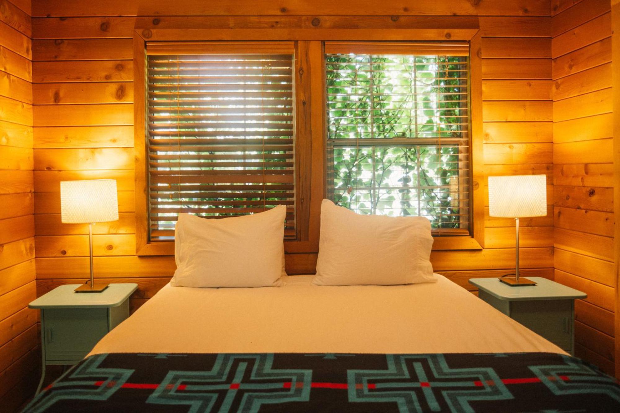 Johnson'S Beach Cabins And Campground Guerneville Extérieur photo