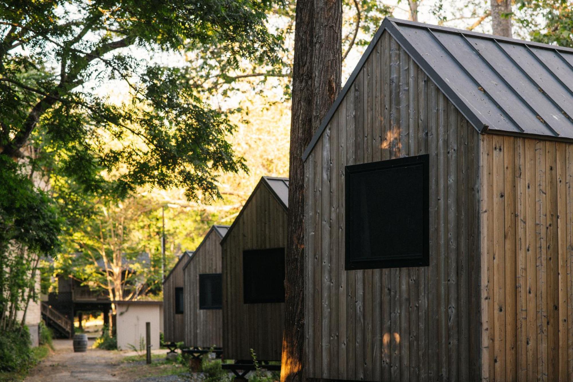 Johnson'S Beach Cabins And Campground Guerneville Extérieur photo
