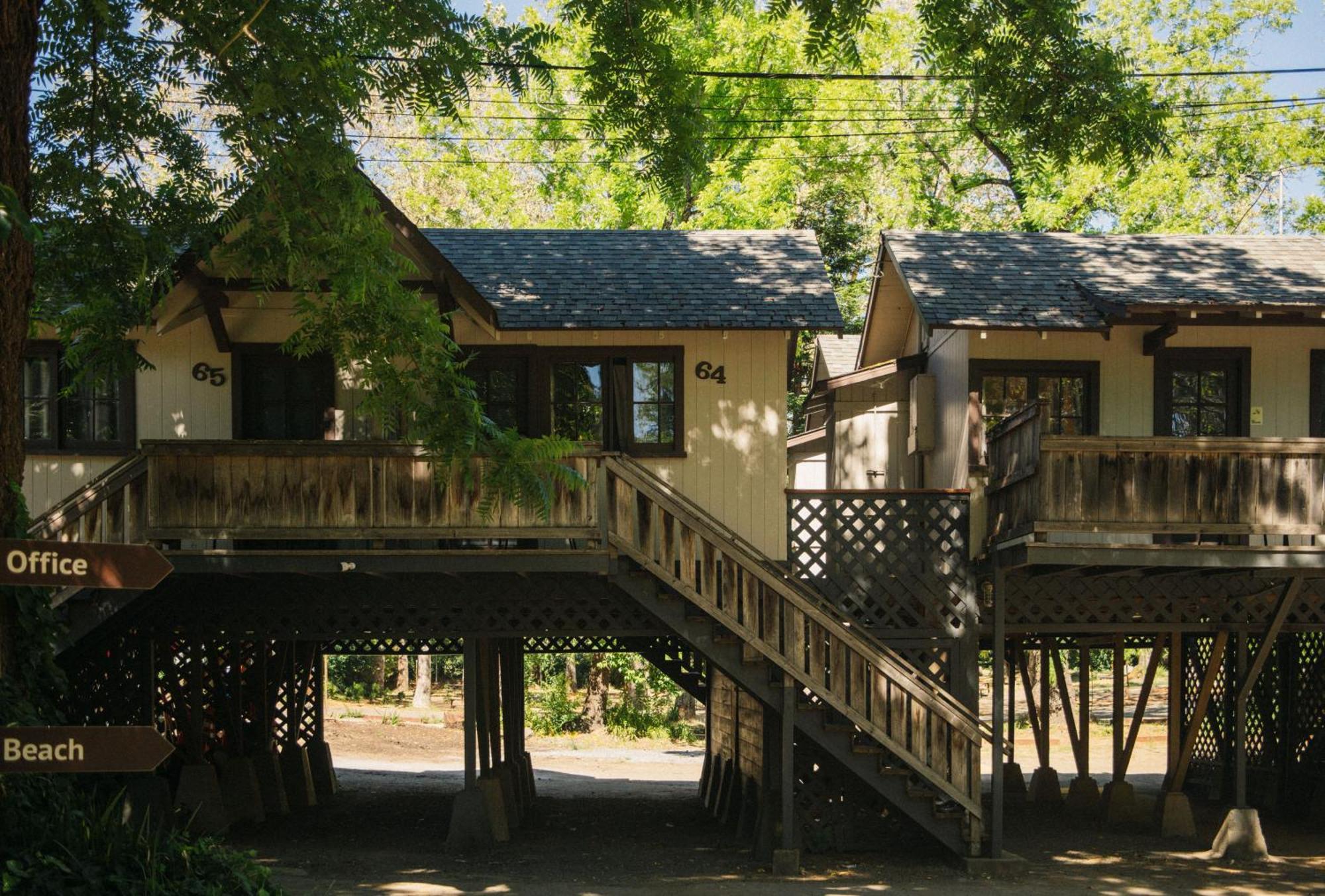 Johnson'S Beach Cabins And Campground Guerneville Extérieur photo
